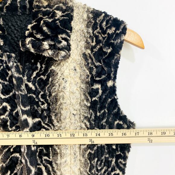 UBU Vest Double Side Sweater Womens Size XS Black  Front Full Zipper - Picture 12 of 13
